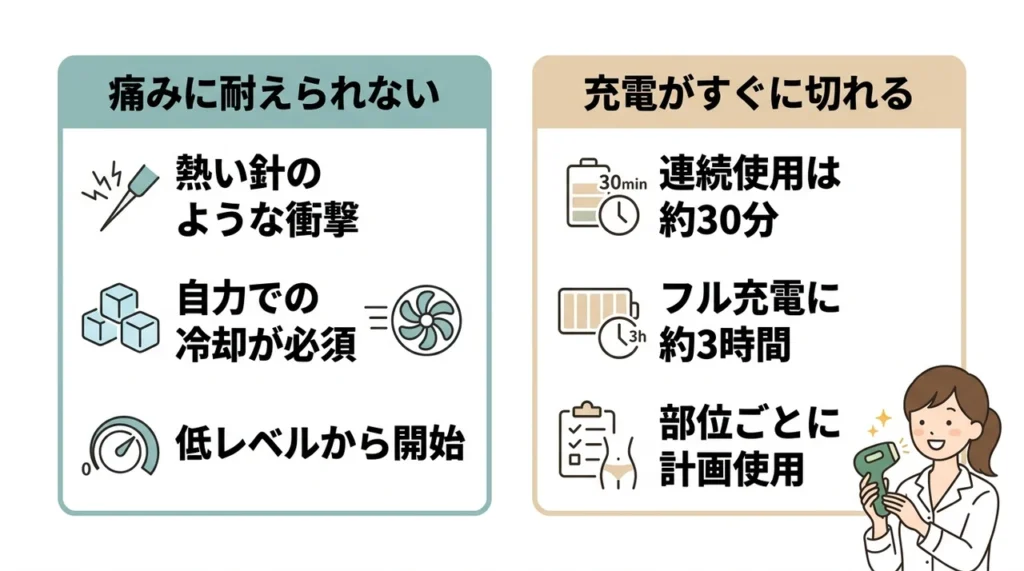 トリア4Xの悪い口コミ